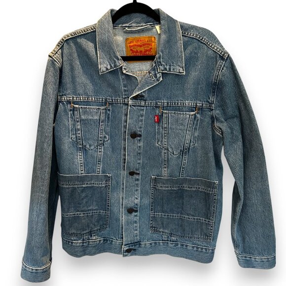 Levi's Other - Levi’s Blue Denim Trucker Jacket Men’s Size Large Excellent Condition